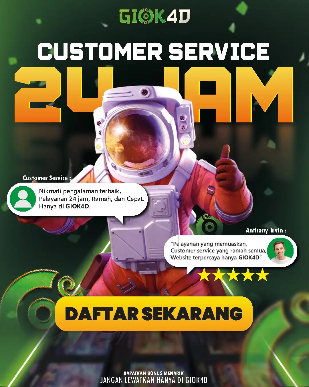 Jackpot Progresif Terbesar Ada di AGEN TOGEL!